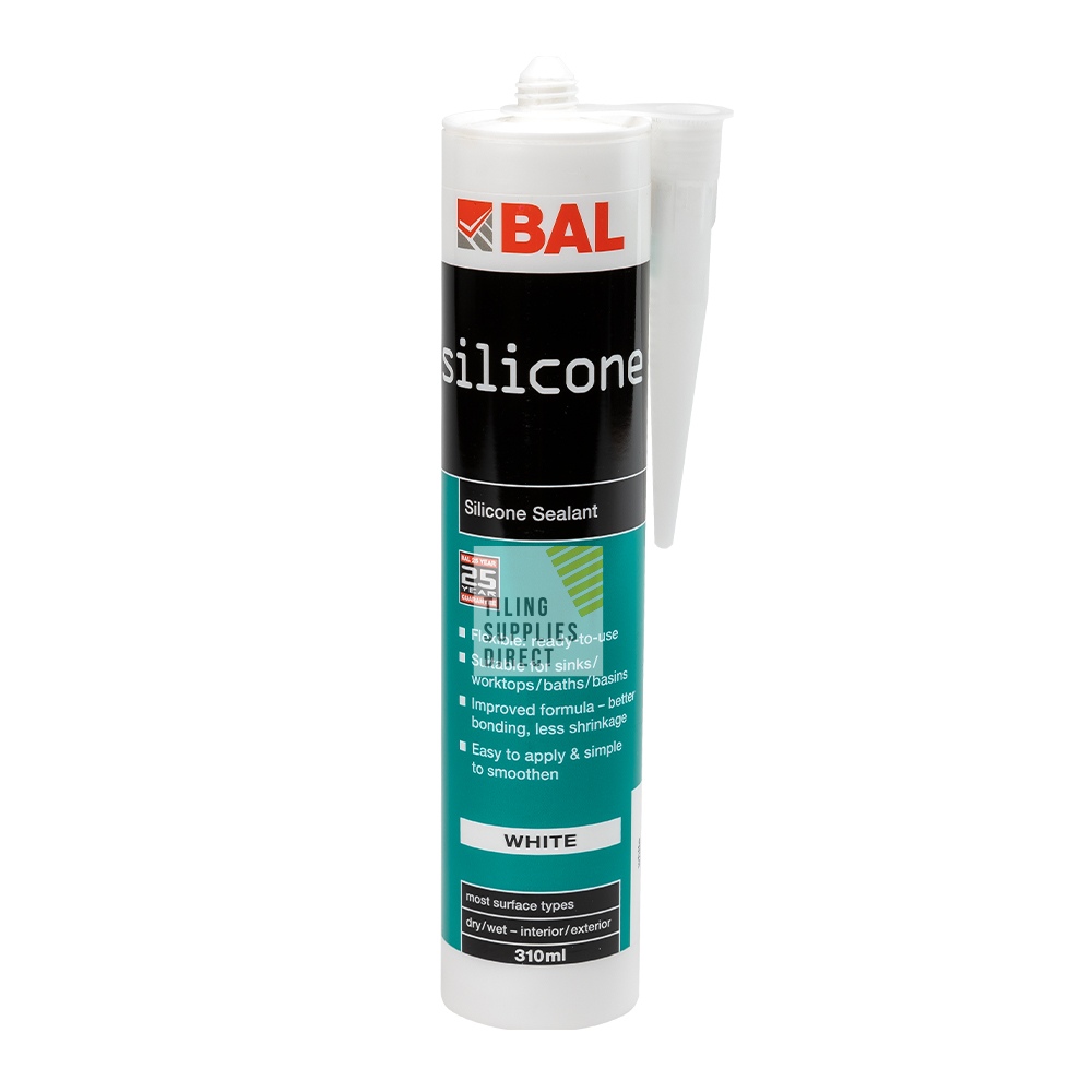 BAL Micromax Taupe Grey Silicone Sealant 310ml - UK Tile Sales